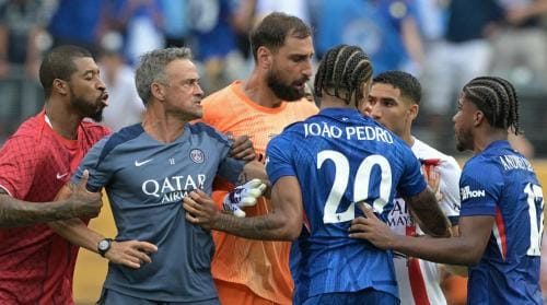 توتر بعد نهائي مونديال الأندية .. ماذا حصل بين إنريكي وجواو بيدرو؟ | رياضة عالمية