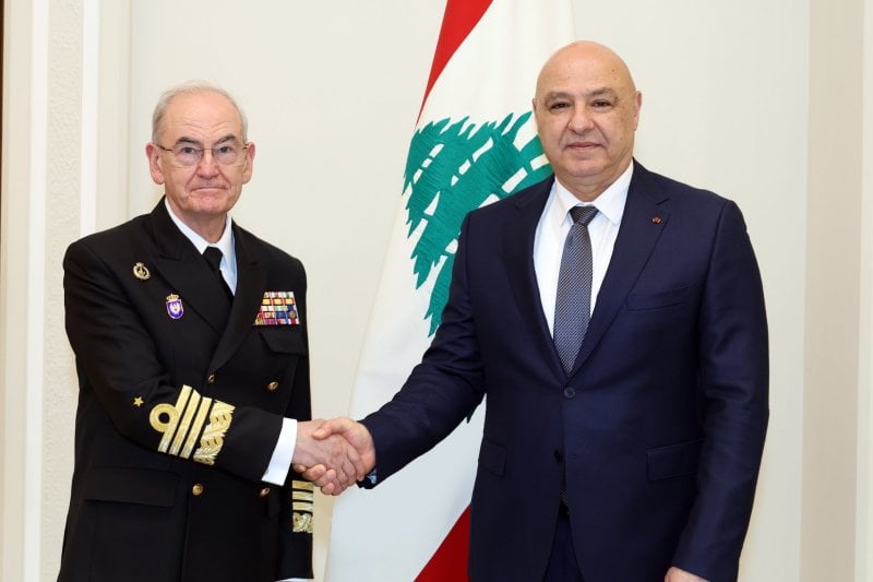 Aoun Hosts Spanish Army Chief to Discuss Cooperation and Forthcoming Visit to Madrid