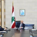 A meeting in the palace was devoted to discussing the upcoming visit of the Lebanese delegation to Washington