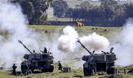 مدفعية إسرائيلية تقصف على سوريا