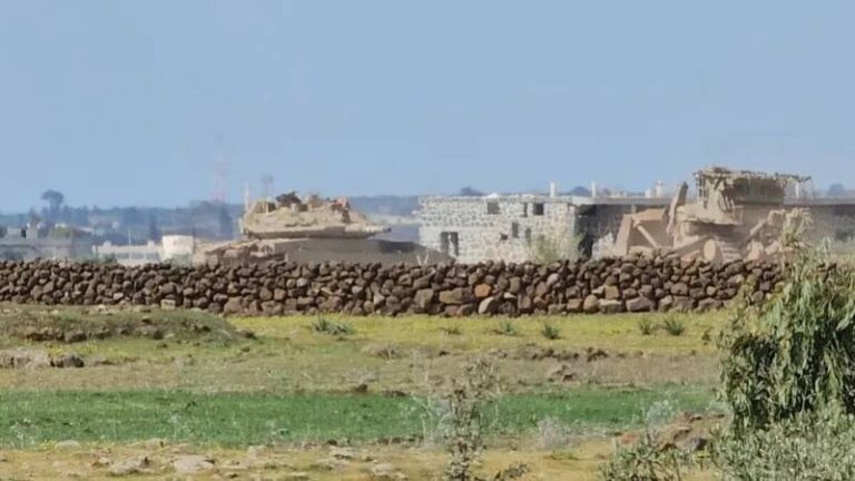 توغل إسرائيلي جديد في منطقة القنيطرة بريف سوريا الجنوبي