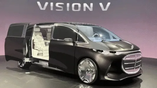 Mercedes Vision V: a luxury electric truck that revolutionizes the world of mobility
