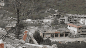 بالفيديو: مخطط التنقيب عن كنوز الحزب وخريطة الصواريخ المدفونة يخرج الى العلن:من الضاحية الى “مقبرة” العراق در!