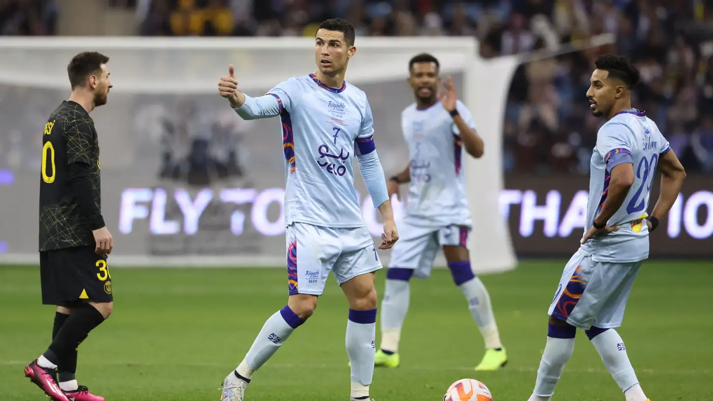 رونالدو: أنا الأفضل من ميسي