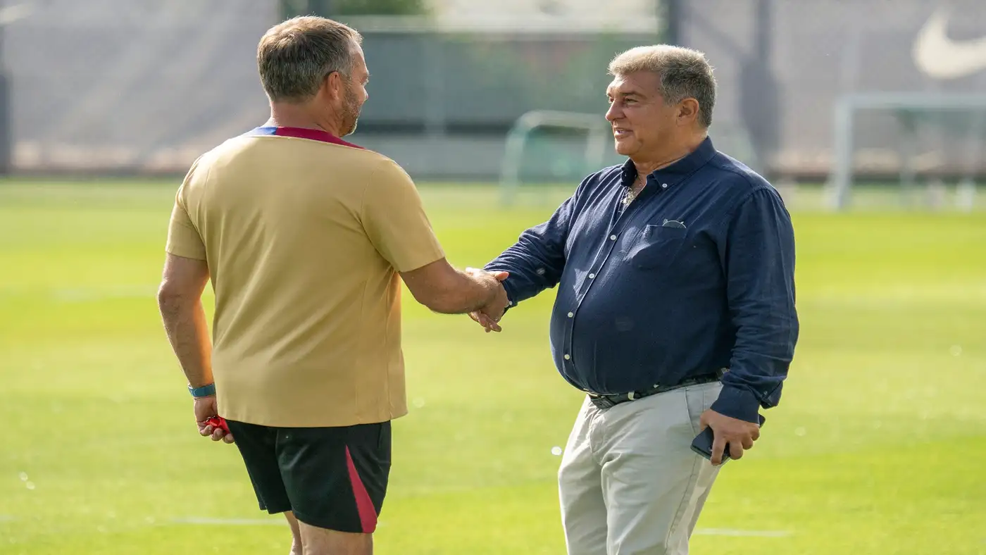 لابورتا: “فليك” مدرب استثنائي و”يامال” موهبة فذة