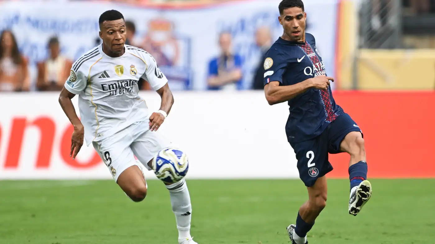 مبابي يشيد بـ”حكيمي”: يا ملك أفريقيا