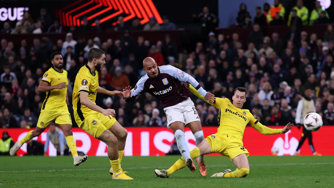Europa League: Aston Villa Continues to Shine, and Al Ainawi Leads Roma to a Precious Victory