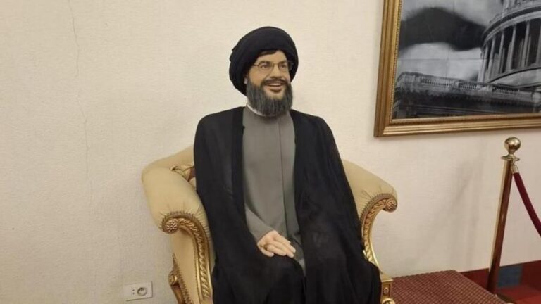 بعد سنواتٍ على عرضه… تمثالٌ لنصرالله يُثير جدلاً كبيراً!