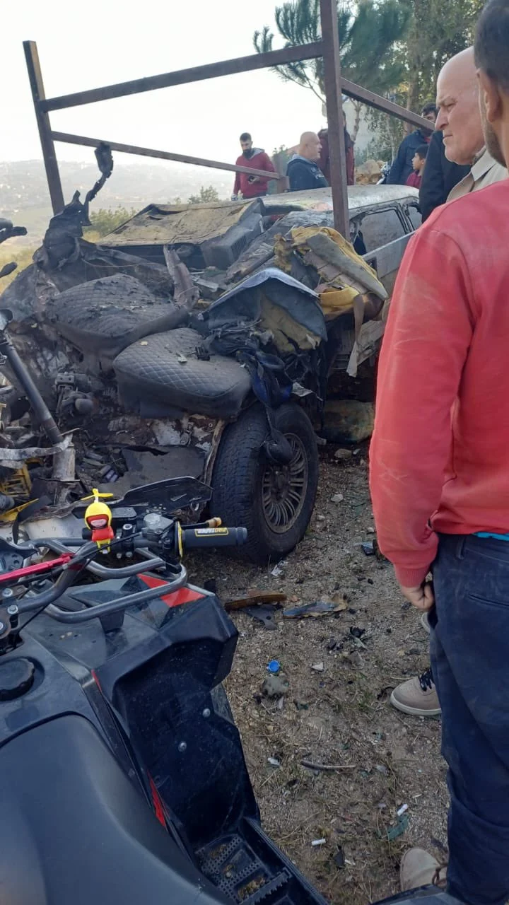 مقتل شخص في قصف إسرائيلي استهدف آلية بين الجميجمة ومجدل سلم