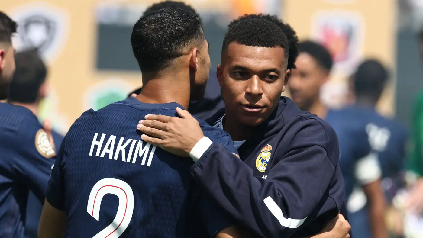 Mbappé in Morocco at the invitation of “Hakimi”