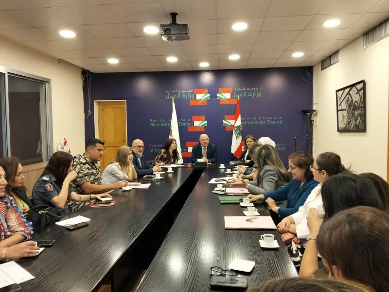 حيدر: يتولى رئاسة لجنة المؤشر ويستكشف مشاريع تعاون مع منظمة العمل الدولية