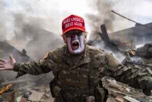 بالفيديو: مجنون يحكم العالم !!