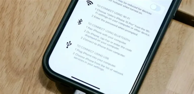 A safer way to share the Internet via iPhone and Android phones