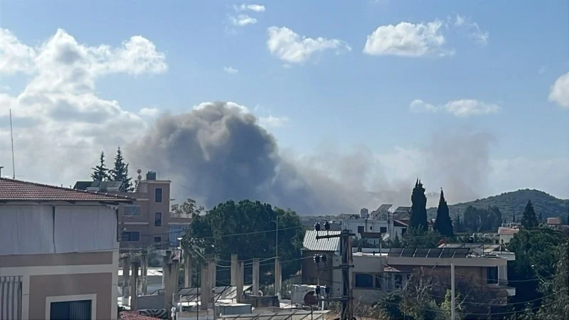 إصابة شخص في غارة إسرائيلية على قضاء النبطية