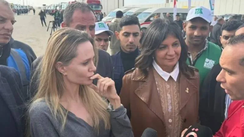 Angelina Jolie Visits North Sinai and Rafah, Shares Shocking Stories of the Wounded
