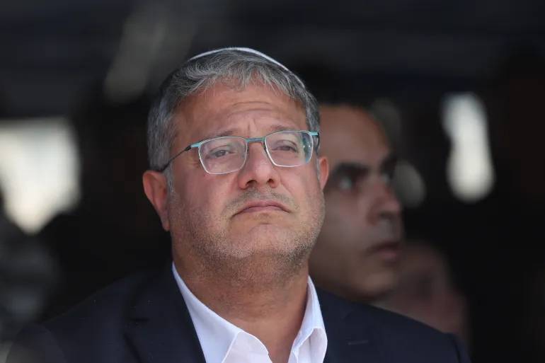 Ben Gvir’s stance on the Iran protests