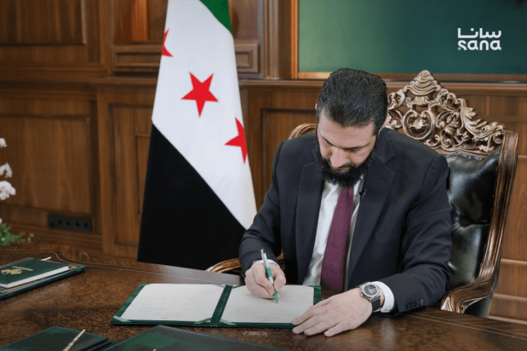 In pictures: Shara’s decree concerning the Kurds of Syria