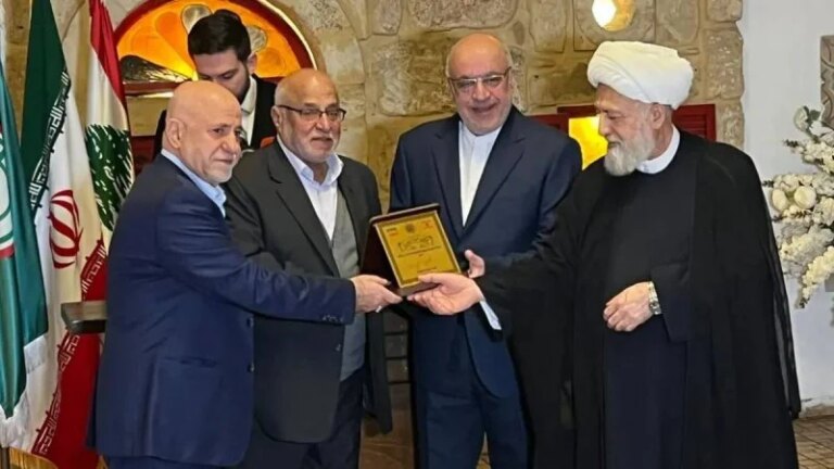 Amal’s honoring of the Iranian ambassador carries political connotations