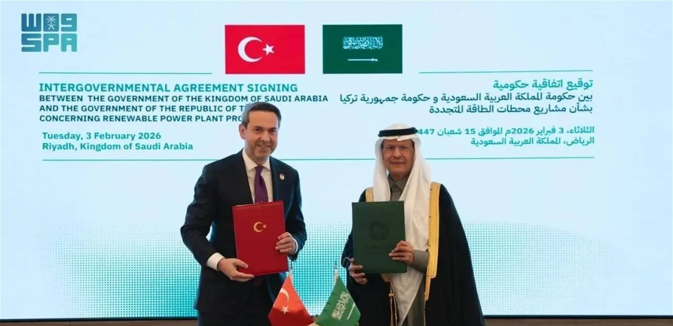 Saudi Arabia and Turkey: Signing a cooperation agreement in the field of renewable energy
