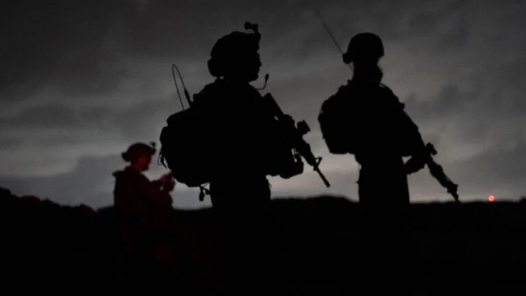 From Kfar Shuba: The Israeli army arrests a Lebanese citizen from his home