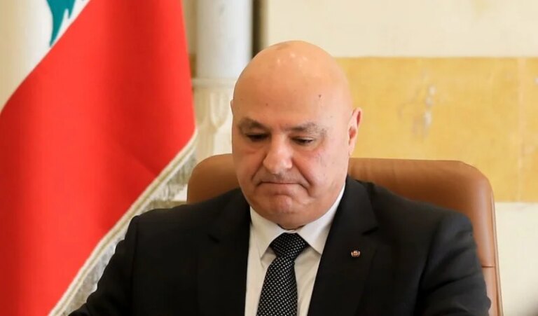 Aoun takes a prominent position following the targeting of Al-Qasimiya Bridge