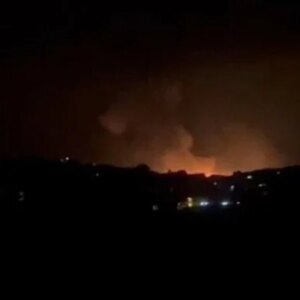 An air strike hit an ambulance in Kafr Tibnit. One person was killed and injured.