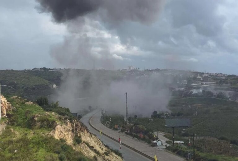 An immediate Israeli warning to evacuate two villages in southern Lebanon