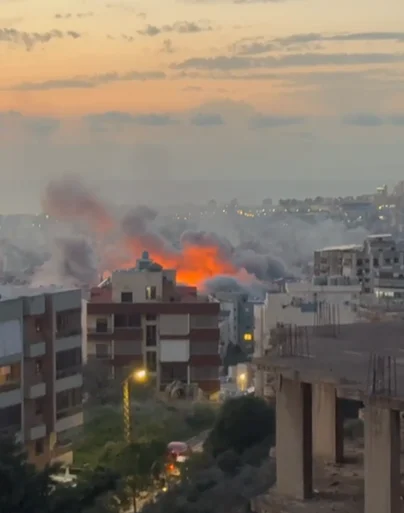 ضحايا وجرحى في الضاحية الجنوبية لبيروت عقب غارات مكثفة