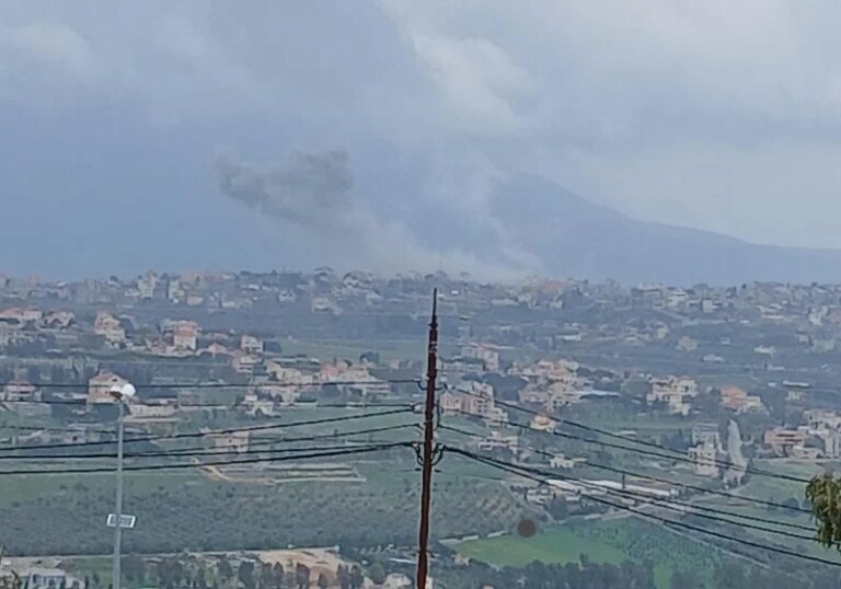 Continuing raids: Israeli bombing targets towns in Lebanon