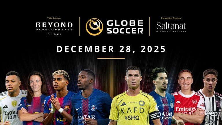 Live Coverage: Watch the “Globe Soccer Awards 2025” Ceremony Now