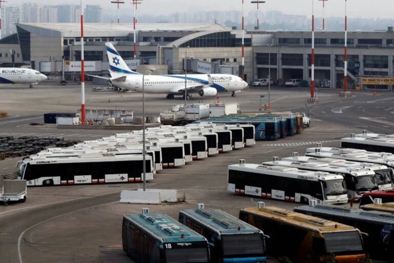 Intense Iranian attack: Completely paralyzing an airport in Israel