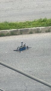 Under the weight of raids and overflights: the fall of an Israeli drone in the south