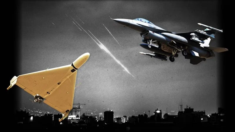 The drone war changes the balance of power.. The downing of a million-dollar drone raises concern for the Gulf armies