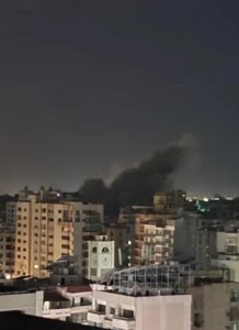 Prior warnings were of no use: the southern suburb was subjected to direct bombardment