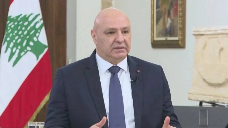 Aoun praises the truce and stresses: “There is no solution through violence.”