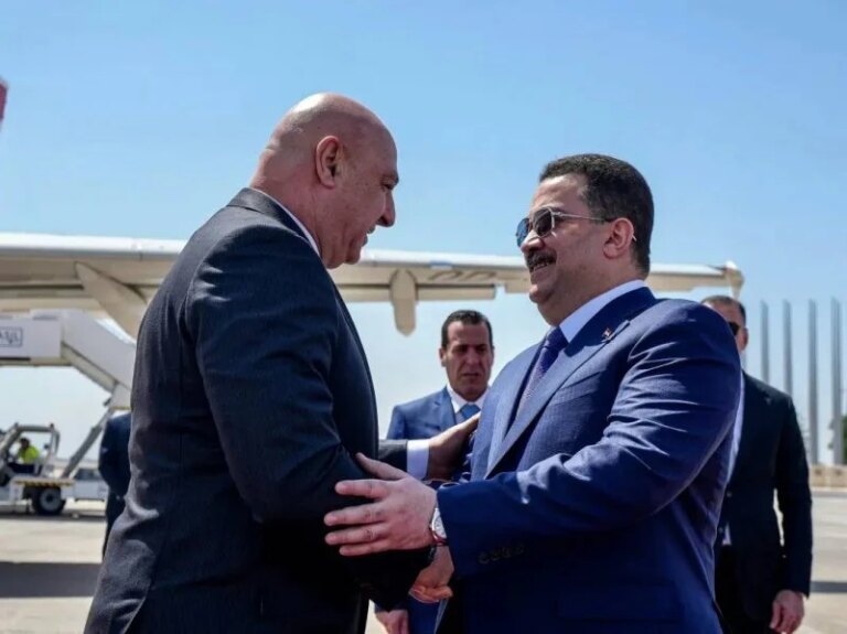 Aoun and Al-Sudani: Contact about developments and close support