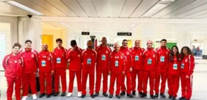 The Lebanese Olympic delegation is preparing to participate in the Asian Beach Games in China