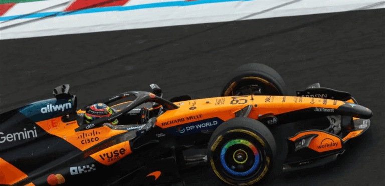 Confusion at McLaren due to Pirelli’s test… and a technical glitch stops Piastri