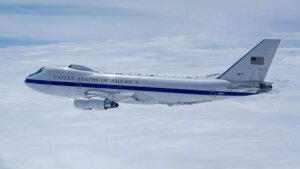 The “Doomsday Plane” appears ahead of the upcoming decision on Iran