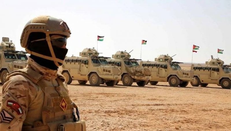 A deterrence operation at dawn… Jordan targets arms and drug dealers on its northern borders