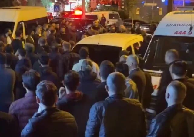 One shot and crowds in front of the hospital… a mysterious incident affecting the family of a Turkish minister