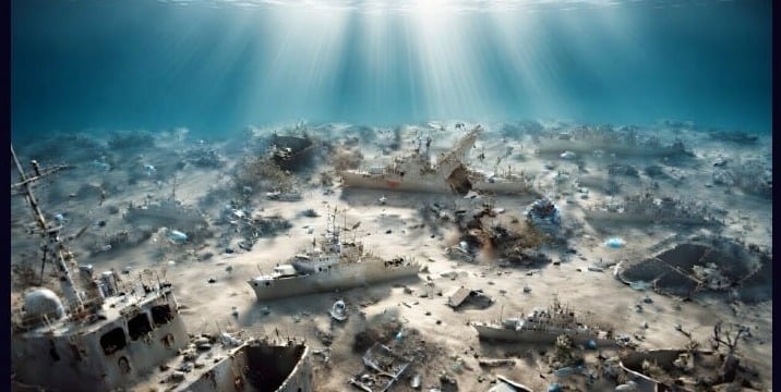 Trump publishes pictures of “sinking the Iranian navy”… and artificial intelligence raises controversy