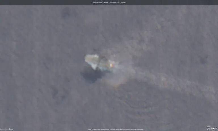 Satellites reveal US naval movements in the northern Arabian Sea