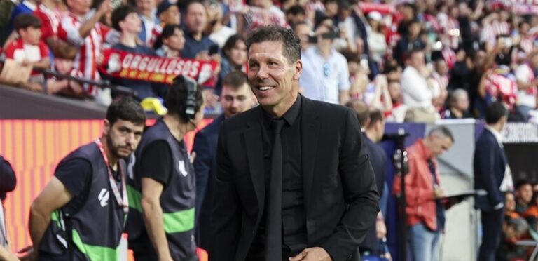 Before confronting Arsenal.. Simeone reveals the secret of changing the location of Atletico Madrid