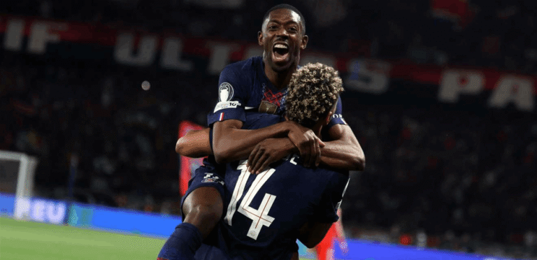 A historic number.. Dembélé follows in Ronaldo’s footsteps