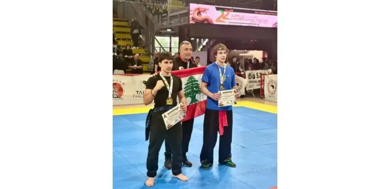A new achievement: a gold medal after a gold belt for the Lebanese Yuri Nassif in Italy