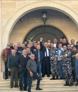 In his first appearance after the attempt on his life… Hadi Abu Al-Hassan raises the challenge from Qubaie’s heart