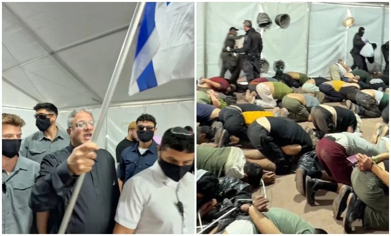 “A described insult and a public provocation”… Ben Gvir documents the humiliation of “Resilience Fleet” activists (video)