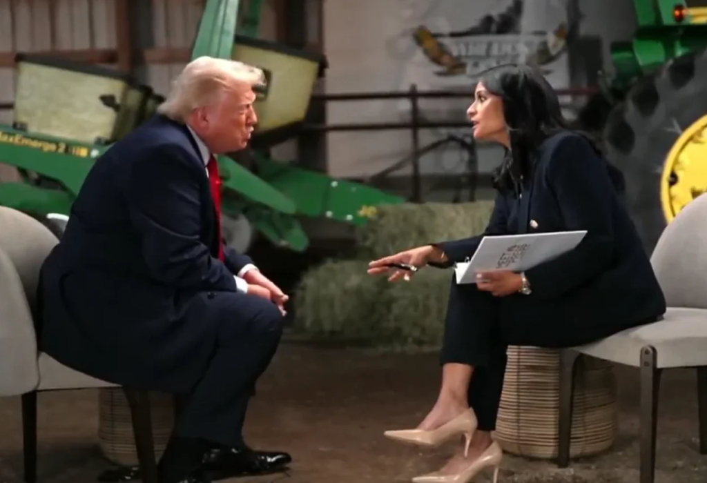 Video: Trump is out of control…an unexpected end to a television interview