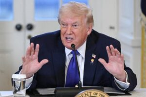 Iran needs years to recover.” Trump talks about “a successful America.”